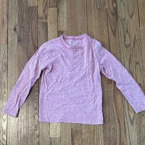 Red Long Sleeve Kids Shirt